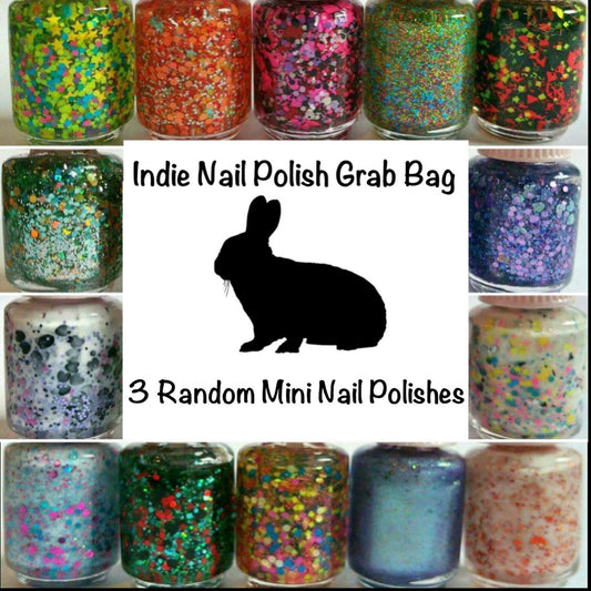 3 Mini Nail Polish Grab Bag