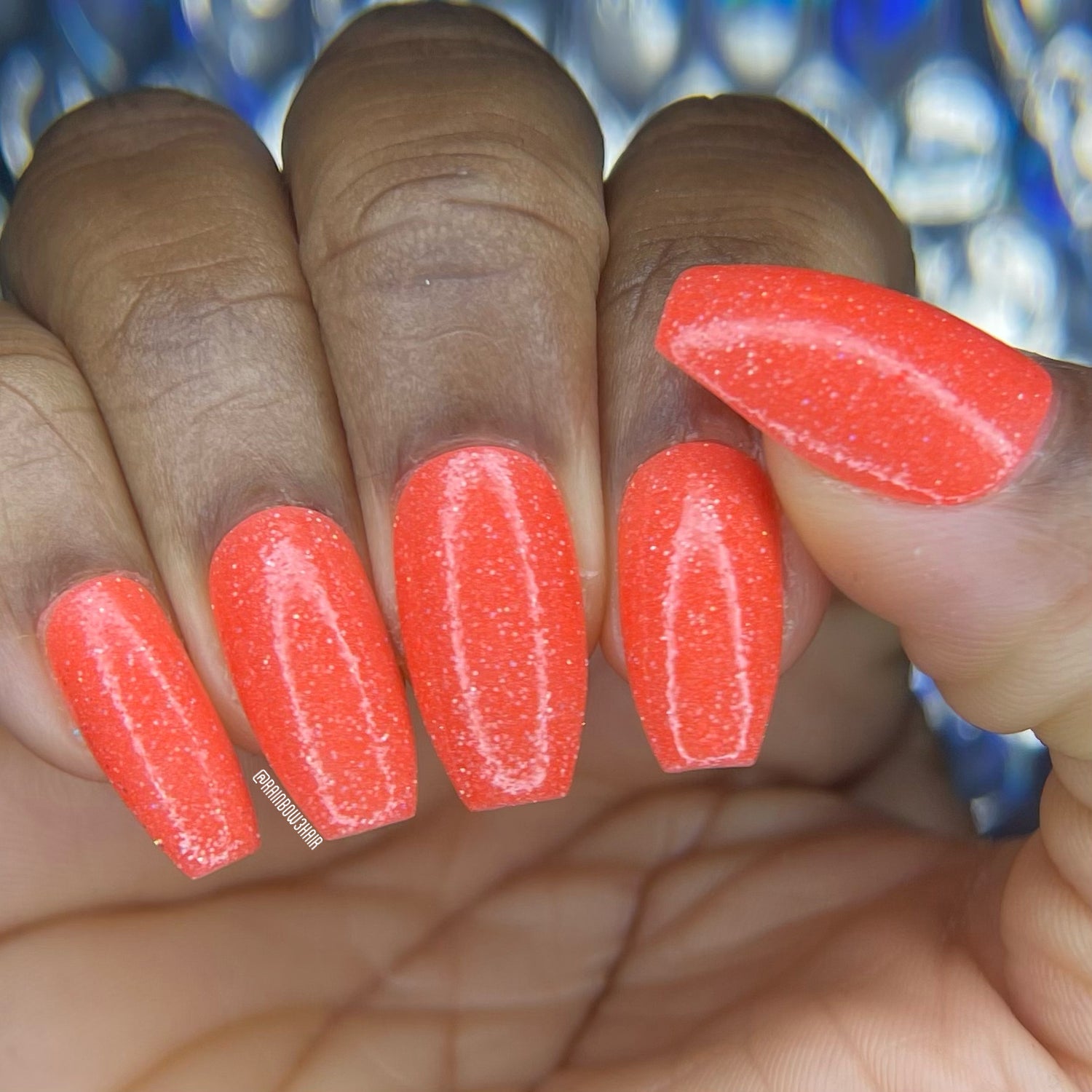 Buy Sunset : Orange Neon Nail Polish, Summer Nail Polish, Fluorescent Nails  Online in India - Etsy